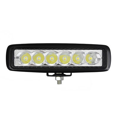 Tempat Baris Tunggal 6 Inch Led Light Pods Untuk ATV 30W Osram Waterproof