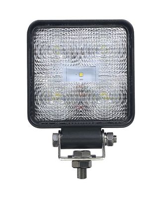 100mm 9W Square Automotive Led Flood Lights 12V R23 R10 Shockproof