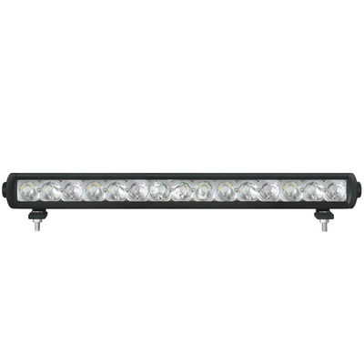 UTV Spot Beam Slim Baris Tunggal Lampu LED Bar 20 Inch 45W IP69K Dengan Kurung