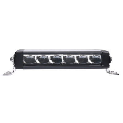 Kendaraan 45mm Slim Baris Tunggal Lampu LED Bar 6pcs * 3w Osram Anti Shock ODM OEM