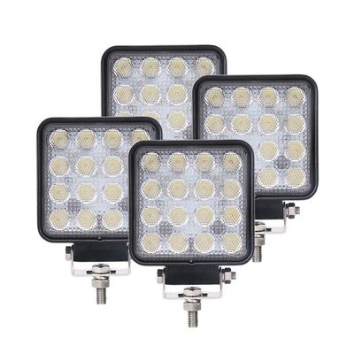 Bridgelux LED Spot Flood Pod 6000K Mengemudi Untuk Off - Road Tractor ATV 4pcs