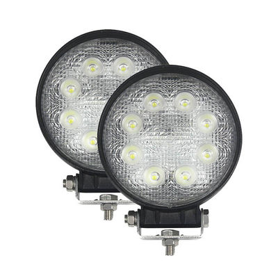 2PCS 24W Flood LED Work Light Lampu Mengemudi UTV ATV