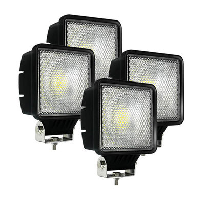 30W 2400lm 6000K LED Work Flood Lights Untuk Truk Otomotif