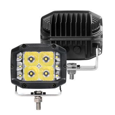 kualitas  30W Flood Side Shooter LED Pods Work Light DC 10-30V pabrik