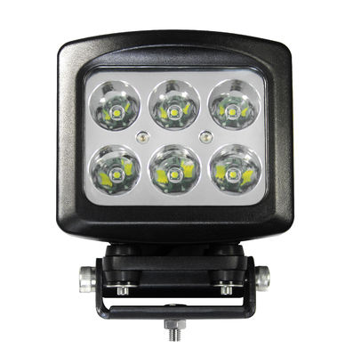 kualitas  Spot 2.5A 6pcs 24V LED Work Lights For Heavy Equipment 6pcs CREE 10W pabrik
