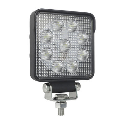 3850lm 13.5 W Square Flood LED Pods IP69K Tahan Air Untuk Kereta Golf