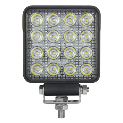 24 W High Lumen LED Work Flood Lights Kit Perumahan Aluminium IP69K
