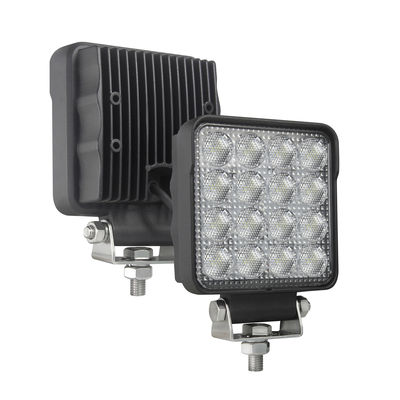 24 W High Lumen LED Work Flood Lights Kit Perumahan Aluminium IP69K