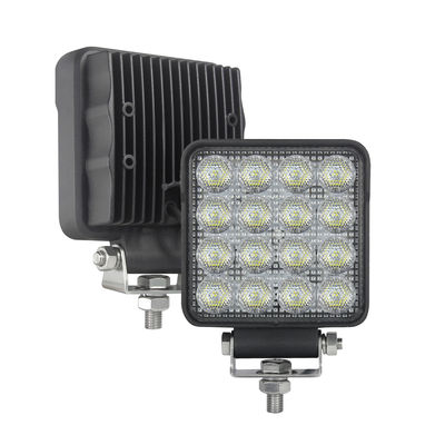 24 W High Lumen LED Work Flood Lights Kit Perumahan Aluminium IP69K