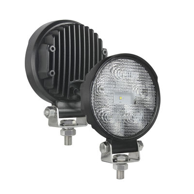 5700K 9W Black LED Work Flood Lights R10 Untuk Traktor
