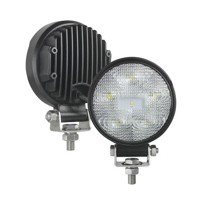5700K 9W Black LED Work Flood Lights R10 Untuk Traktor