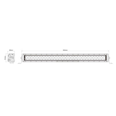 76cm 204W Mobil LED Light Bar Emark Osram LED Bar Lensa Pemanas