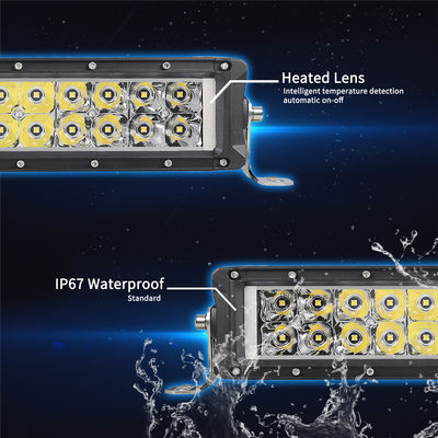 Auto 4x4 IP67 Dual Row LED Light Bar 288W DC 24V PC Lens OSRAM Chip
