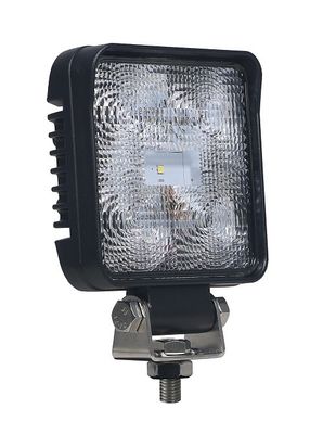 100mm 9W Square Automotive Led Flood Lights 12V R23 R10 Shockproof