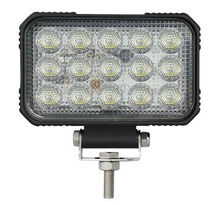 Sepeda Motor 75W Rectangle Led Flood Light Dual Mount IP67 IP69K