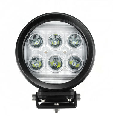 24V 7 Inch Round 60w Led Driving Lights Lumen Tinggi Untuk Truk
