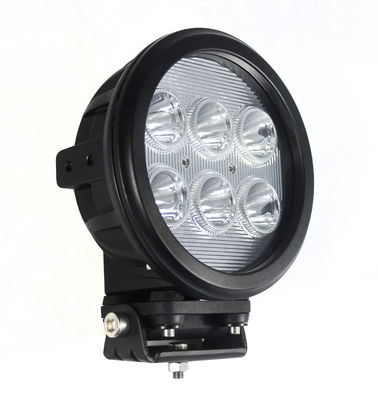 24V 7 Inch Round 60w Led Driving Lights Lumen Tinggi Untuk Truk