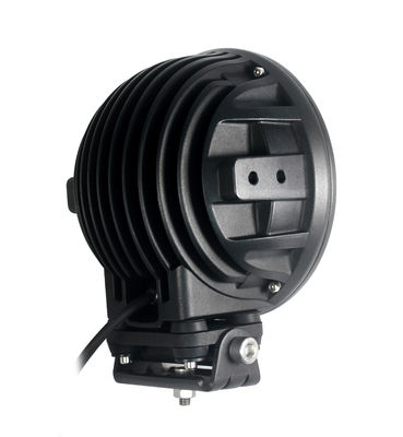 24V 7 Inch Round 60w Led Driving Lights Lumen Tinggi Untuk Truk