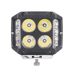 Wide Angle Cube Side Shooter LED Pods Strobo Warna Ganda 56w 2400lm