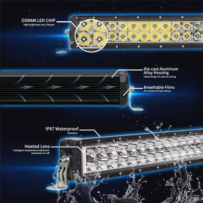 UTV 84W 7.5 Inch Dual Row Led Light Bar Anti Gores HANMA