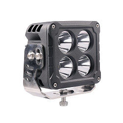 IP69K 40w 4 Inch Square Heavy Duty LED Work Lights OSRAM Spot Beam