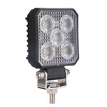 L86mm 516lm 25w Led Work Flood Light Lampu Pod Perumahan Plastik Untuk Truk