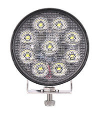 EMC Round Off Road LED Work Flood Lights 54W R10 Untuk ATV SUV UTV