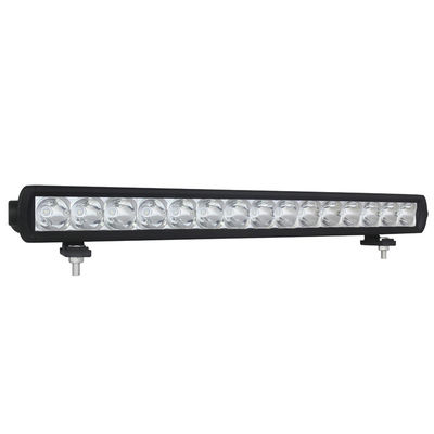 UTV Spot Beam Slim Baris Tunggal Lampu LED Bar 20 Inch 45W IP69K Dengan Kurung