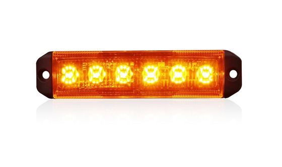 6PCS * 1W Osram Chip LED Flashing Warning Lights R65 Off Road LED Flood Lights