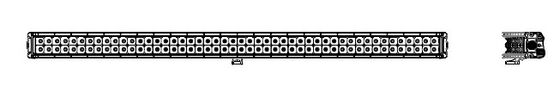 50 Inch Led Light Bar Curved Dual Row Led Light Bar Off Road Driving Light Auto Part