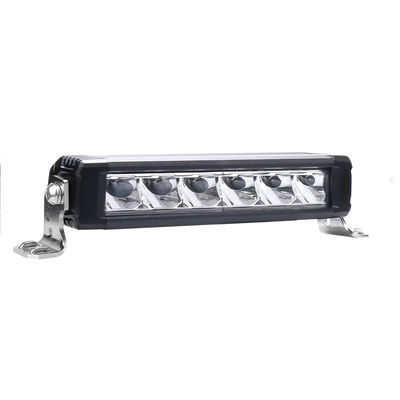 Kendaraan 45mm Slim Baris Tunggal Lampu LED Bar 6pcs * 3w Osram Anti Shock ODM OEM