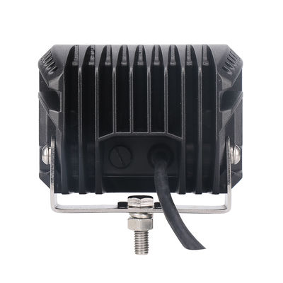 Hanma 18W Auxiliary LED Work Flood Lights Cube Dengan Plat Dekorasi Kuning