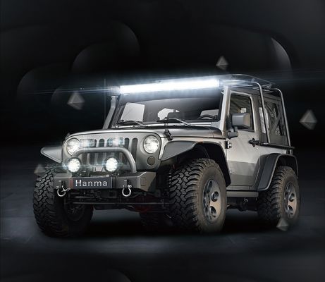 21.5in 6000k 12 Volt LED Light Bar Tahan Air Banjir 90deg CE RoHS Baris Ganda Lampu LED Bar