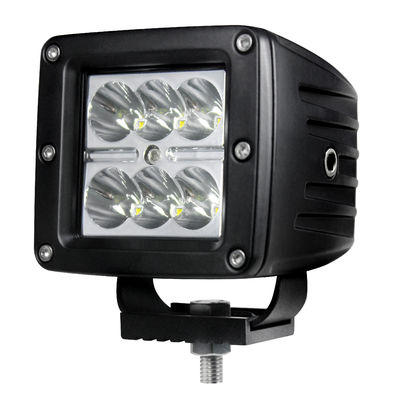 IP67 R10 Spot Beam Led Lights Pod Banjir 90 Derajat 18W 3 Inch LED Cubes