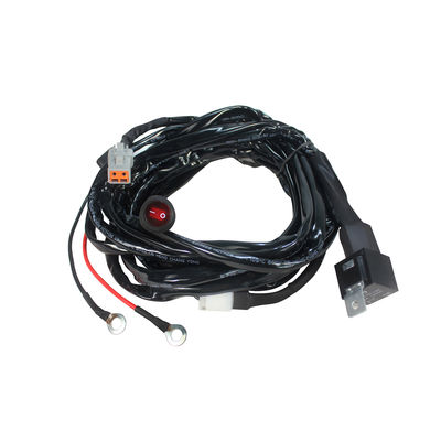 20cm 14AWG Work Light Otomotif Wire Harness Sakelar Relay Sekering CSA