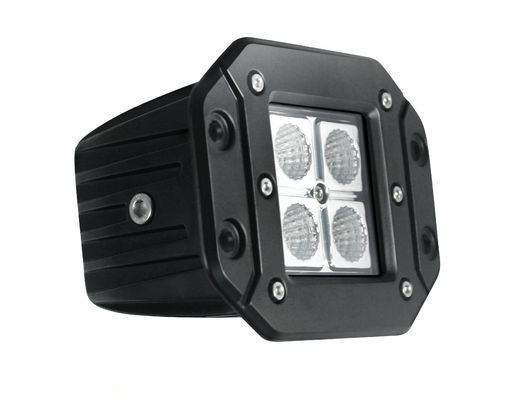 CE ATV UTV 12W Spot Beam Led Lights Flush Mount Shockproof
