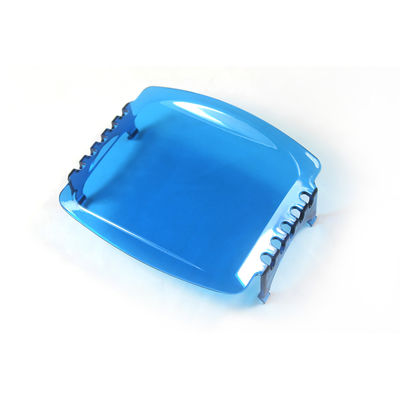 Clear Blue 4x4 Plastik LED Cube Light Covers Untuk Lampu Kerja Truk ATV