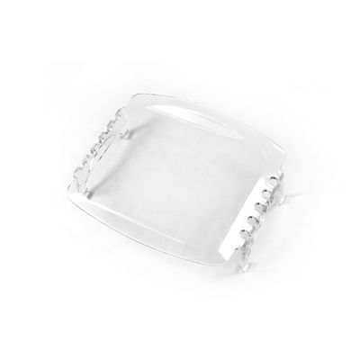 Clear Blue 4x4 Plastik LED Cube Light Covers Untuk Lampu Kerja Truk ATV