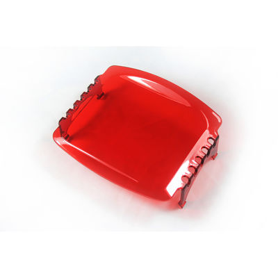 Clear Blue 4x4 Plastik LED Cube Light Covers Untuk Lampu Kerja Truk ATV