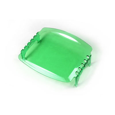 Clear Blue 4x4 Plastik LED Cube Light Covers Untuk Lampu Kerja Truk ATV