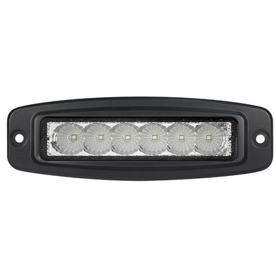 DC 10V 6 Inch Baris Tunggal Ultra Slim LED Bar Flush Mount 4x4 6pcs