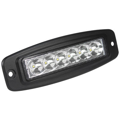 IP69K ATV 6 Inch Ultra Slim LED Bar Intensitas Tinggi 6pcs * 3w OSRAM