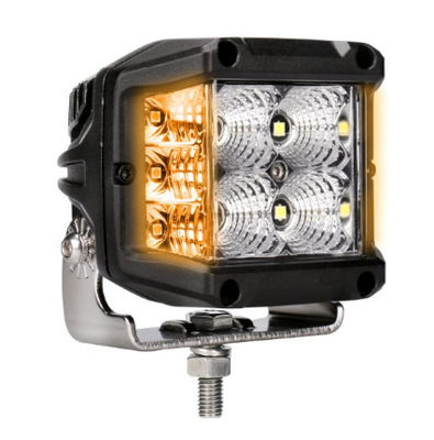 26W 4 Inch Flood Amber Side Shooter Led Pod Bekerja Ringan