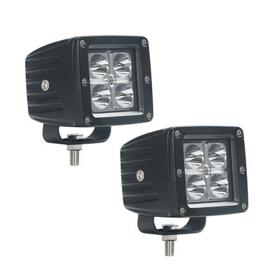 3 '' Lampu LED Spot Beam Pod 1080lm Output Debu Bukti Pencahayaan Offroad